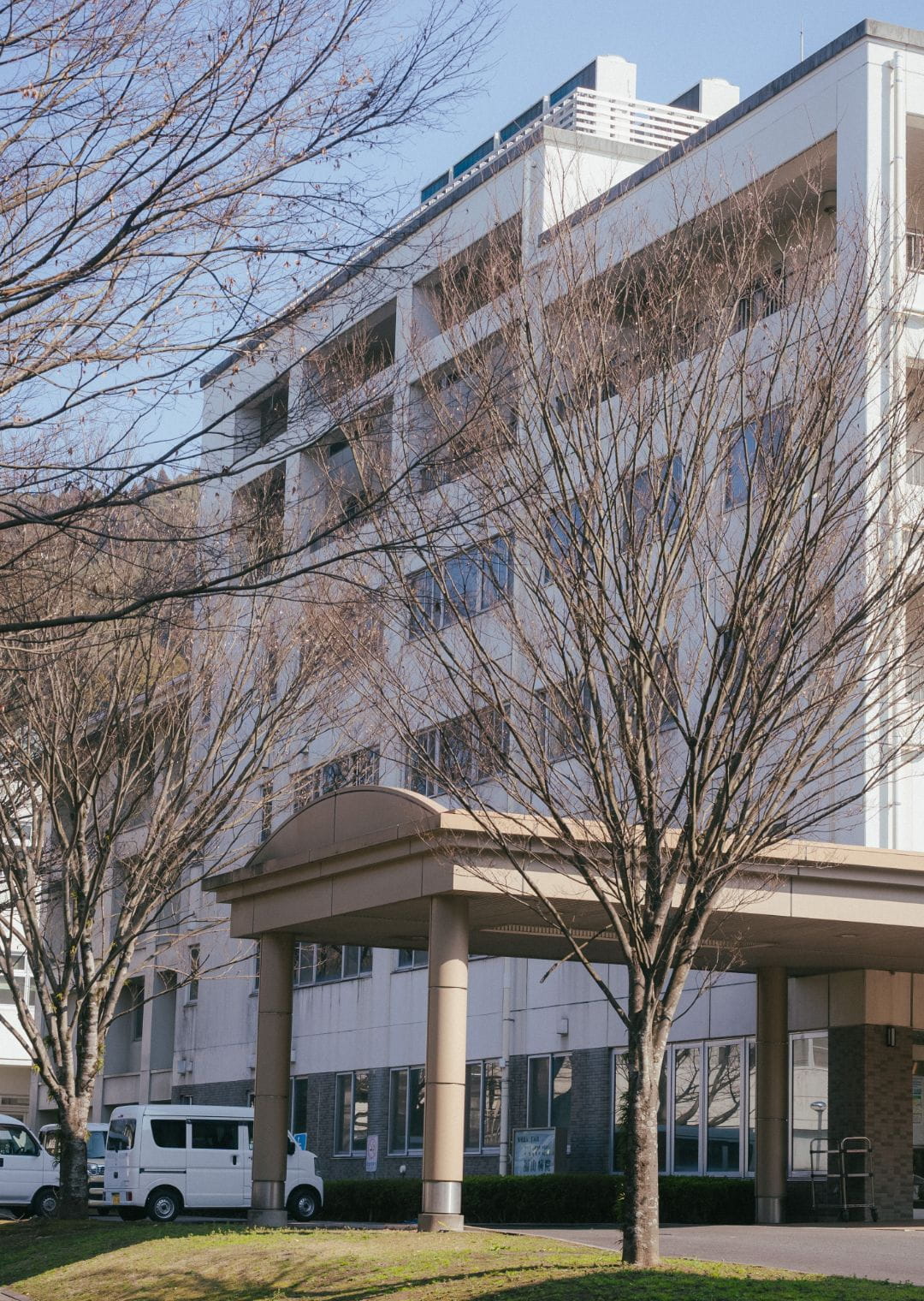 福山病院周辺の桜