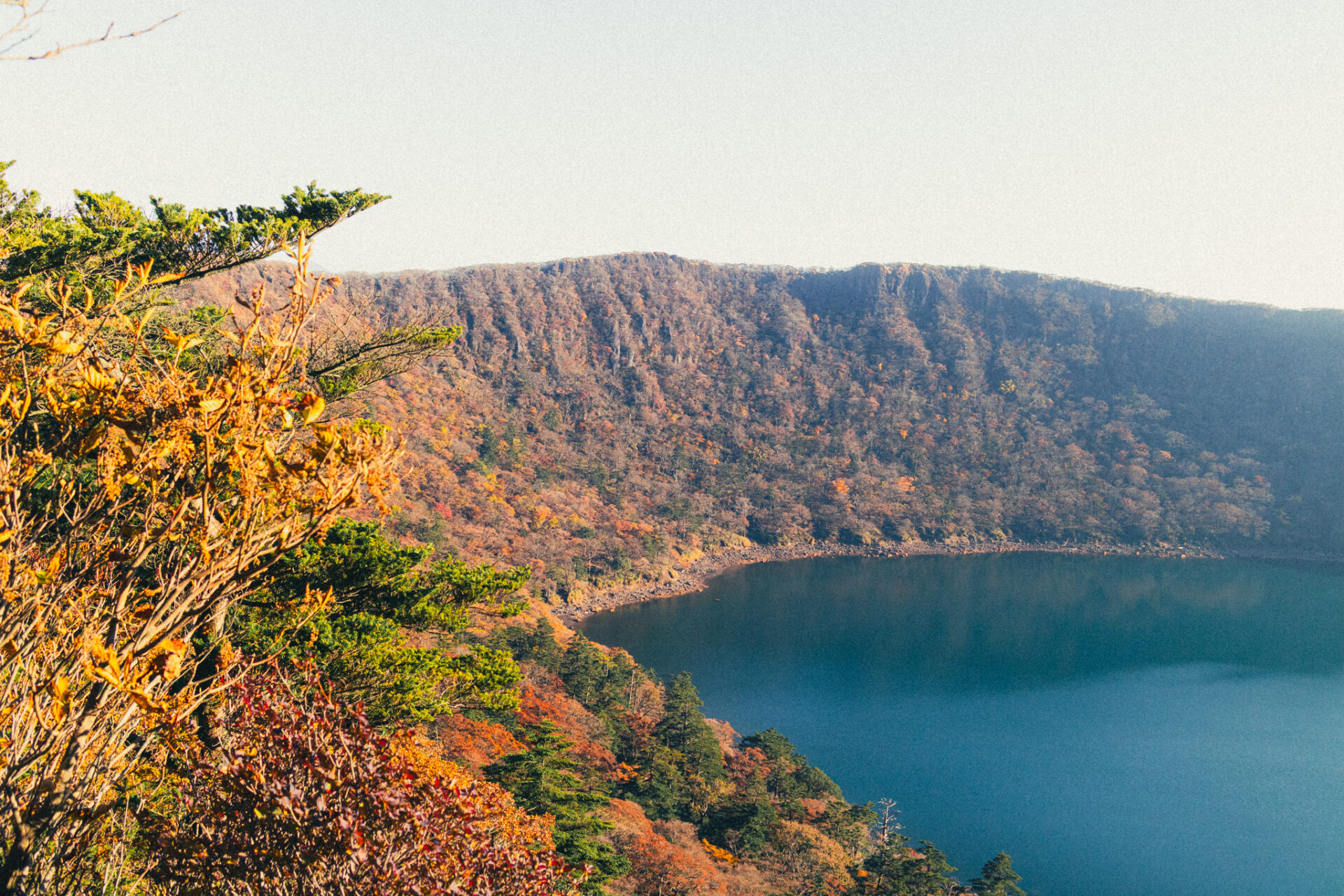 2025年大浪池紅葉🍁写真を撮りに行ってきました♪