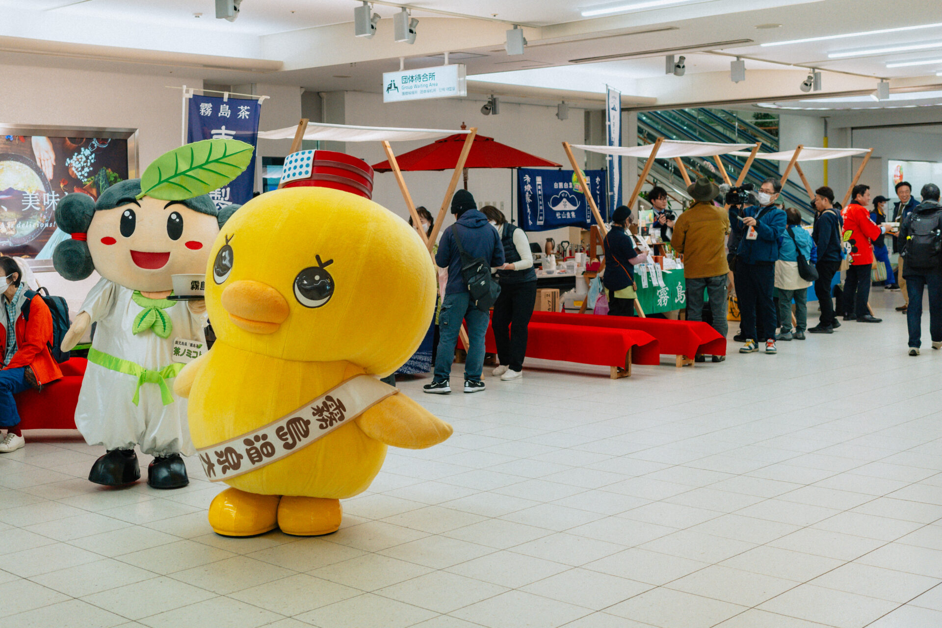 鹿児島空港で開催された「霧島茶マルシェ」に行ってきました！